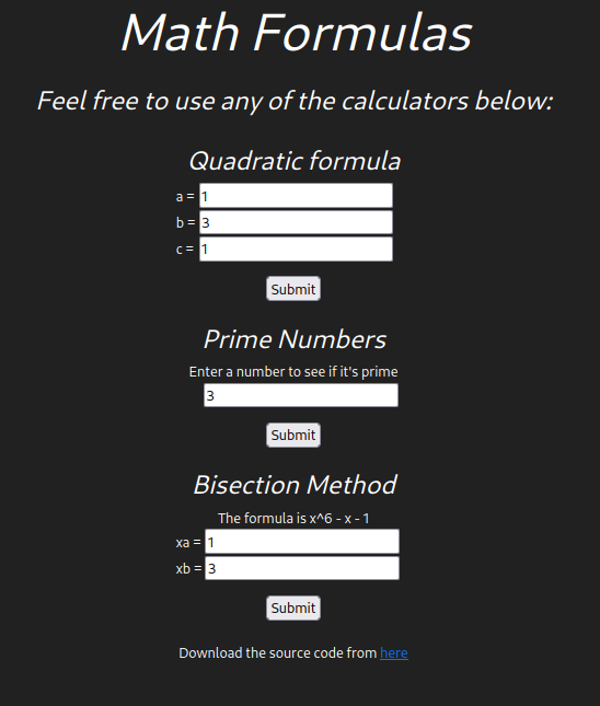 Math App