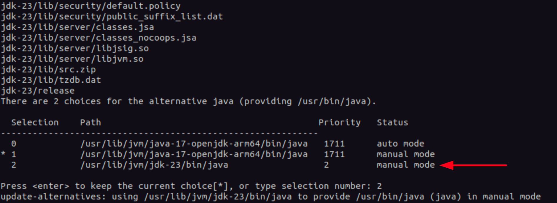 JVM Select