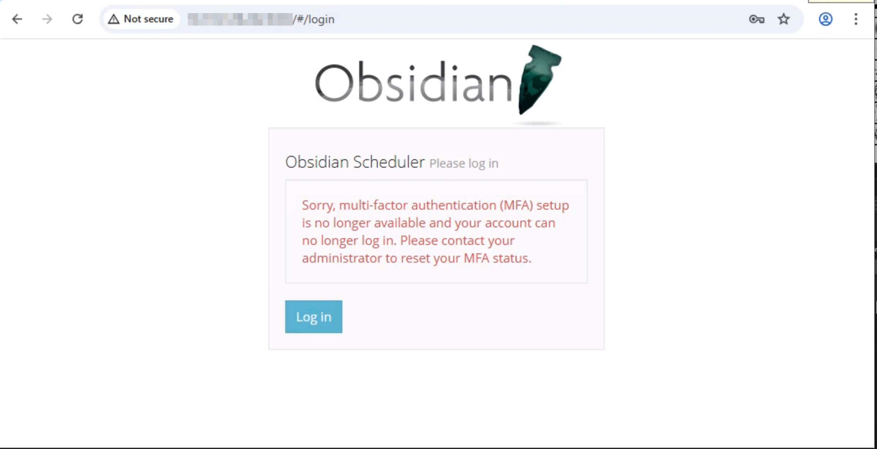 Obsidian Lockout